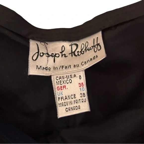 Joseph Ribkoff Flare Ruffle Pant - Picture 3 of 4